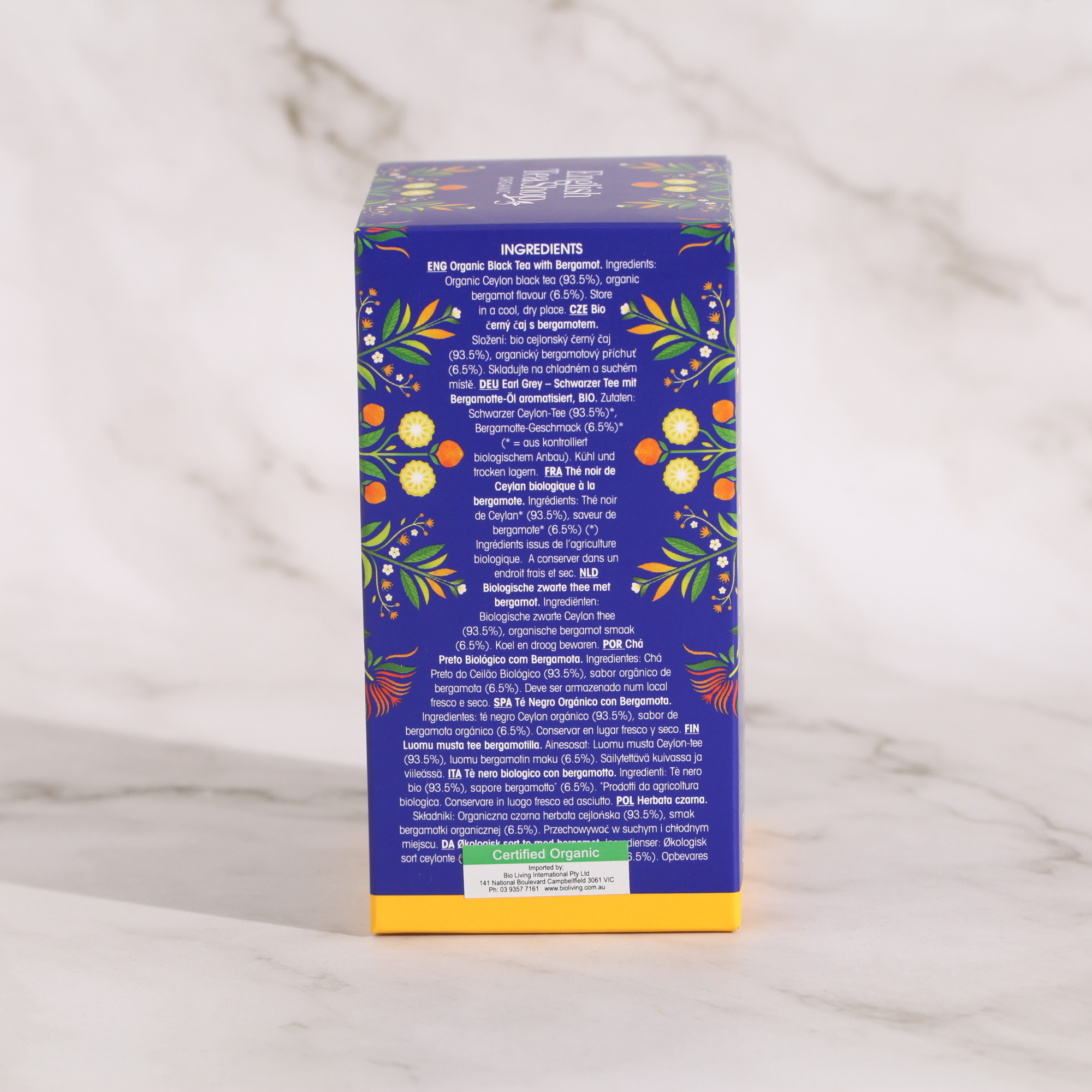 Organic Earl Grey Tea - English Tea Shop